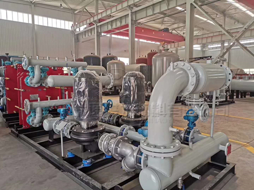 天津循环水机组泵金属软管使用现场